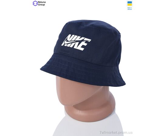 Панама чоловіча Літо 585-3 navy (5 шт. р.сіткаOne size) "Reluna Group" недорого оптом від прямого постачальника, зображення 2