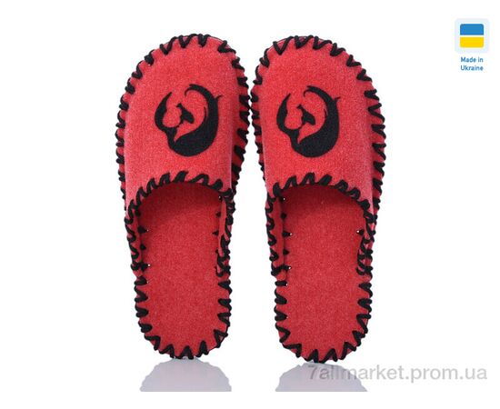 Тапки женские для дома Весна/осень 250W червоний (9 пар р.36-41) "Active" недорого оптом от прямого поставщика, изображение 2 Фотография Тапки женские для дома Весна/осень 250W червоний (9 пар р.36-41) "Active" недорого оптом от прямого поставщика, изображение 2