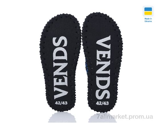 Тапки чоловічі домашні Весна/осінь 329M синій (9 пар р.40-45) "Active" недорого оптом від прямого постачальника, зображення 3