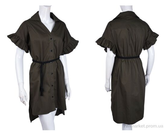 Фотография Платье женское Лето 955 green (1 шт. р.сетка 34) "Vande Grouff" недорого оптом от прямого поставщика, изображение 3