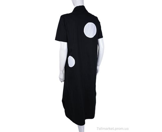 Платье женское Лето 949 black (4 шт. р.сетка 40-46) "Vande Grouff" недорого оптом от прямого поставщика, изображение 2 Фотография Платье женское Лето 949 black (4 шт. р.сетка 40-46) "Vande Grouff" недорого оптом от прямого поставщика, изображение 2