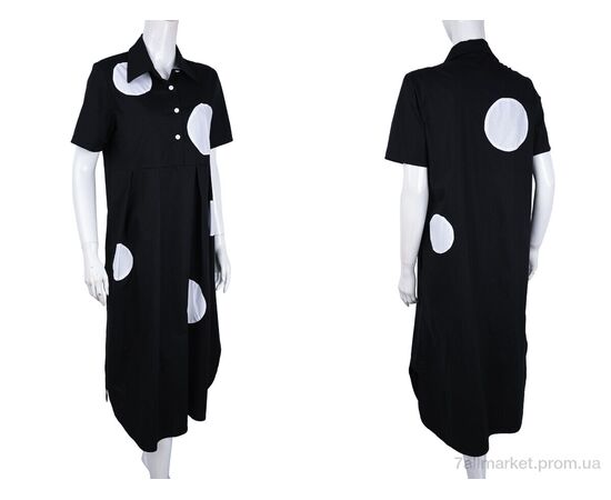 Платье женское Лето 949 black (4 шт. р.сетка 40-46) "Vande Grouff" недорого оптом от прямого поставщика, изображение 3 Фотография Платье женское Лето 949 black (4 шт. р.сетка 40-46) "Vande Grouff" недорого оптом от прямого поставщика, изображение 3