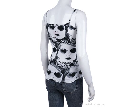 Фотография Майка женская Лето 233 обличчя (2 шт. р.сетка 38-40) "Vande Grouff" недорого оптом от прямого поставщика, изображение 2