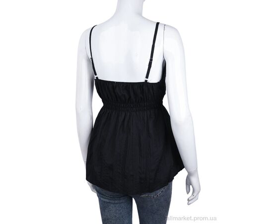 Фотография Женская блузка Лето 506 (08881) black (3 шт. р.сетка S-L) "Obuvok" недорого оптом от прямого поставщика, изображение 2