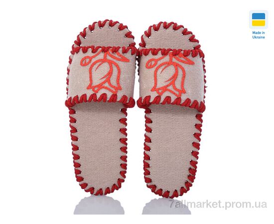 Тапки женские для дома Весна/осень 179W бежевий (9 пар р.36-41) "Active" недорого оптом от прямого поставщика, изображение 2 Фотография Тапки женские для дома Весна/осень 179W бежевий (9 пар р.36-41) "Active" недорого оптом от прямого поставщика, изображение 2