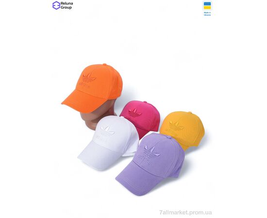 Кепка унісекс Літо PL001-2 mix (5 шт. р.сіткаOne size) "Reluna Group" недорого оптом від прямого постачальника, зображення 2
