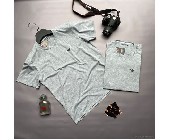 Футболка чоловіча Літо A7 (5 шт. р.сіткаM-3XL) "Verton" недорого оптом від прямого постачальника, зображення 3