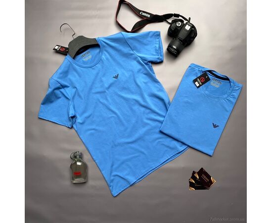 Футболка чоловіча Літо A8 (5 шт. р.сіткаM-3XL) "Verton" недорого оптом від прямого постачальника, зображення 3