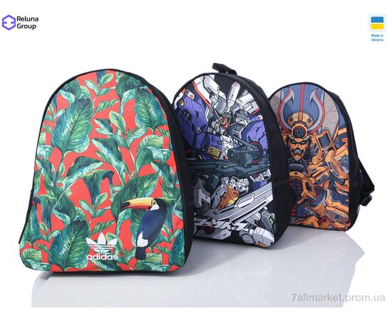 Портфель дитячий TL001-8 mix 37*28*12 см, "Reluna Group" недорого оптом від прямого постачальника, зображення 2