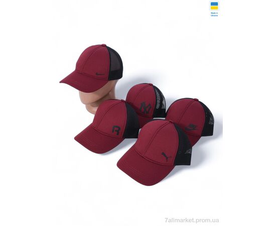 Фотография Кепка для мужчин Лето Кепка з сіткою та накатом 001-5 mix (5 шт. р.сетка One size) "VIOLA" недорого оптом от прямого поставщика, изображение 2