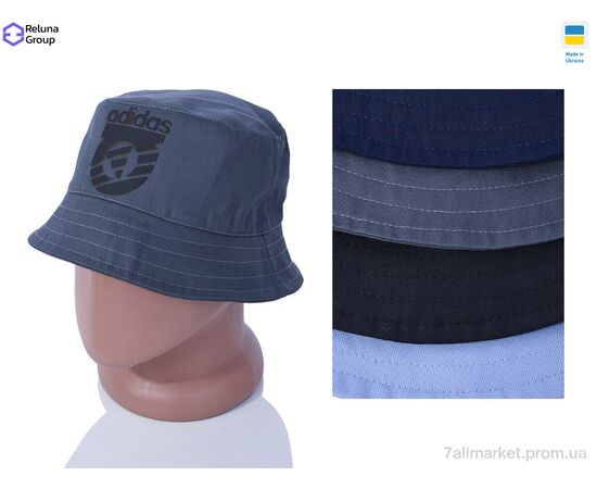 Фотография Панама мужская Лето NN01 mix (5 шт. р.сетка One size) "Reluna Group" недорого оптом от прямого поставщика, изображение 2