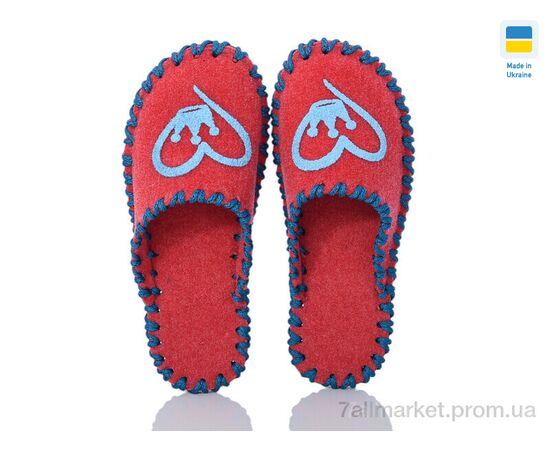 Тапки женские для дома Весна/осень 296W червоний (9 пар р.36-41) "Active" недорого оптом от прямого поставщика, изображение 2 Фотография Тапки женские для дома Весна/осень 296W червоний (9 пар р.36-41) "Active" недорого оптом от прямого поставщика, изображение 2
