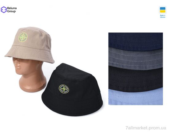 Фотография Панама мужская Лето XR001 mix (5 шт. р.сетка One size) "Reluna Group" недорого оптом от прямого поставщика, изображение 2