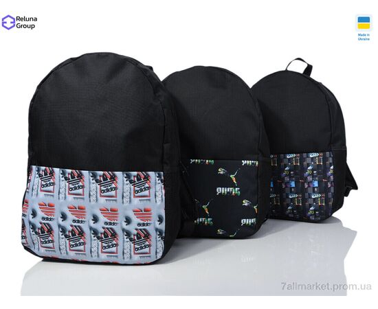 Портфель дитячий A102-1 mix 37*28*12 см, "Reluna Group" недорого оптом від прямого постачальника, зображення 2