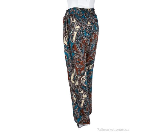 Жіночі брюки Літо 2017 (08967) brown (6 шт. р.сітка28-33) "Obuvok" недорого оптом від прямого постачальника, зображення 2