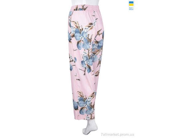 Жіночі брюки Літо 073 pink (3 шт. р.сіткаS-L) "Textile" недорого оптом від прямого постачальника, зображення 2