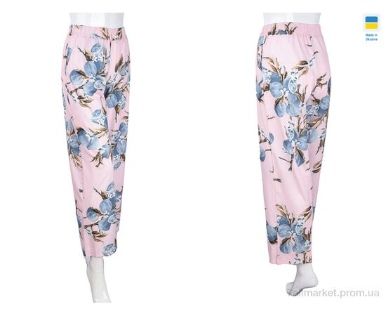 Жіночі брюки Літо 073 pink (3 шт. р.сіткаS-L) "Textile" недорого оптом від прямого постачальника, зображення 3