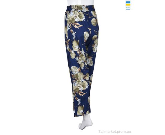 Жіночі брюки Літо 073 blue (3 шт. р.сіткаS-L) "Textile" недорого оптом від прямого постачальника, зображення 2