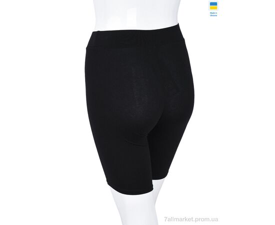 Велосипедки Літо 428 black (4 шт. р.сіткаXS-L) "Textile" недорого оптом від прямого постачальника, зображення 2