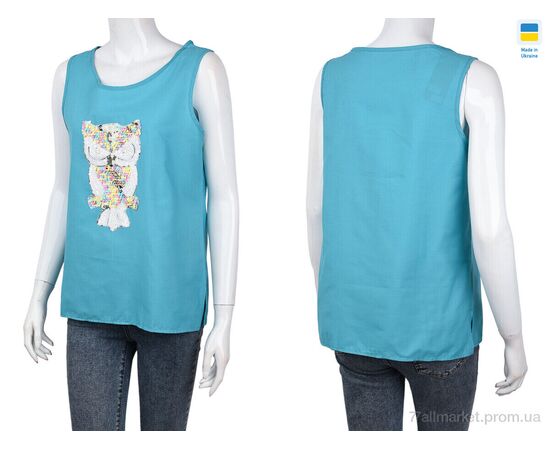 Майка женская Лето 204 blue (3 шт. р.сетка 46-50) "Textile" недорого оптом от прямого поставщика, изображение 3 Фотография Майка женская Лето 204 blue (3 шт. р.сетка 46-50) "Textile" недорого оптом от прямого поставщика, изображение 3