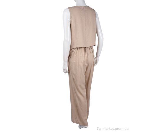 Фотография Женский костюм Лето 1031 беж (3 шт. р.сетка 36-40) "Vande Grouff" недорого оптом от прямого поставщика, изображение 2