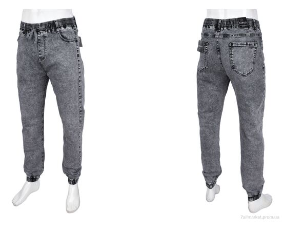 Джинси чоловічі Весна/осінь H1721 (8 шт. р.сітка28-36) "Baron" недорого оптом від прямого постачальника, зображення 3