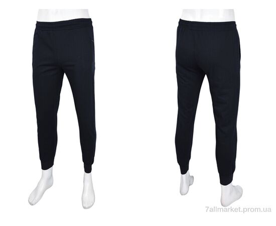 Спортивні штани чоловічі Весна/осінь 0057 navy (5 шт. р.сіткаS-2XL) "Red Hat" недорого оптом від прямого постачальника, зображення 3