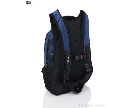 Рюкзак жіночий 8348 blue 45*33*16 см, "Superbag" недорого оптом від прямого постачальника, зображення 2