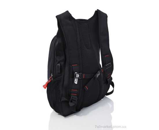 Рюкзак жіночий 8348 black 45*33*16 см, "Superbag" недорого оптом від прямого постачальника, зображення 2