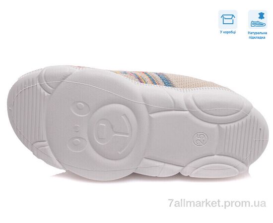 Сліпони дитячі без шнурків Весна/осінь R107850304 (8 пар р.25-32) "Weestep" недорого оптом від прямого постачальника, зображення 3