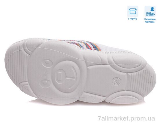 Сліпони дитячі без шнурків Весна/осінь R107850306 (8 пар р.25-32) "Weestep" недорого оптом від прямого постачальника, зображення 3