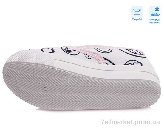 Сліпони дитячі без шнурків Весна/осінь R107850344 (8 пар р.27-34) "Weestep" недорого оптом від прямого постачальника, зображення 3