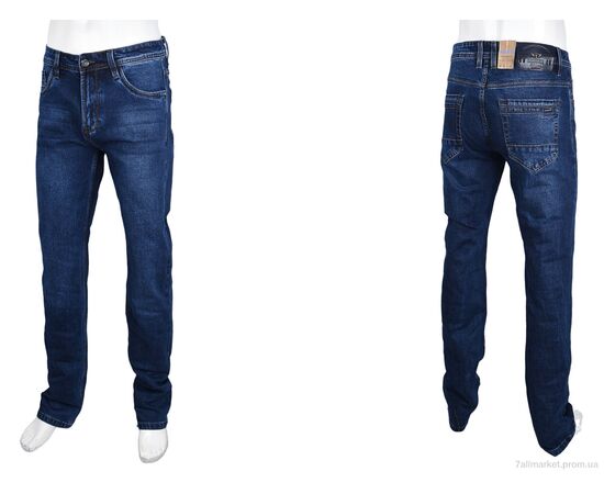 Джинси чоловічі Весна/осінь BRM9389T (8 шт. р.сітка32-40) "Baron" недорого оптом від прямого постачальника, зображення 3