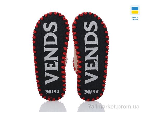 Тапки жіночі для будинку Весна/осінь 207W беж (9 пар р.36-41) "Active" недорого оптом від прямого постачальника, зображення 3