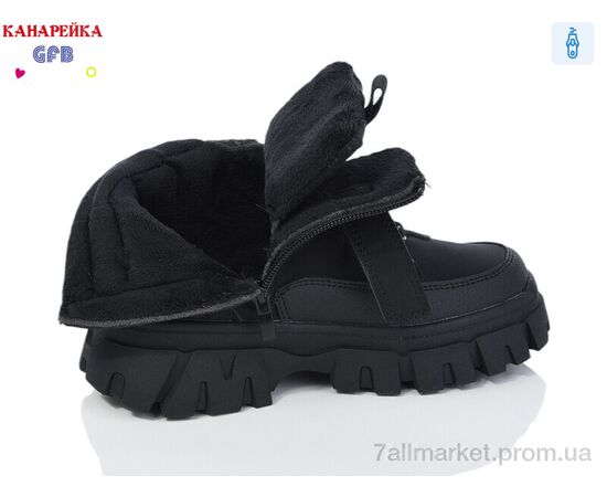 Черевики дитячі зручні Весна/осінь E3533-1 (8 пар р.32-37) "GFB-Канарейка" недорого оптом від прямого постачальника, зображення 2