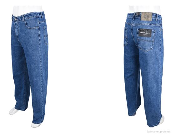 Фотография Джинсы мужские Весна/осень 1781 (8 шт. р.сетка 28-36) "Baron" недорого оптом от прямого поставщика, изображение 3