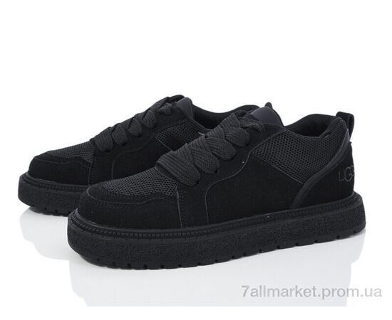 Кросівки жіночі модні Весна/осінь HD10(197-177) black (8 пар р.36-40) "Violeta" недорого оптом від прямого постачальника, зображення 2