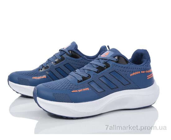 Кросівки жіночі модні Весна/осінь HD33(173-7) blue (8 пар р.40-45) "Violeta" недорого оптом від прямого постачальника, зображення 2