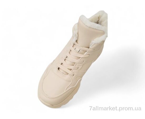 Фотография Кроссовки женские модные зима 248RDM10 бежевий (8 пар р.36-41) "Massmag" недорого оптом от прямого поставщика, изображение 2