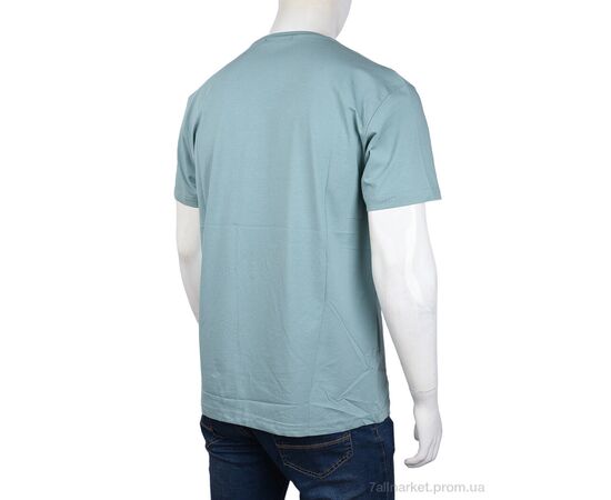 Фотография Футболка мужская Лето 3707-114-5 green (4 шт. р.сетка M-2XL) "Мир" недорого оптом от прямого поставщика, изображение 2