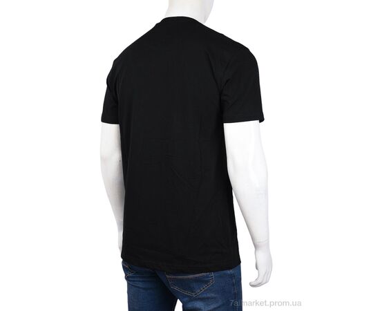 Фотография Футболка мужская Лето 3707-0091-1 black (4 шт. р.сетка M-2XL) "Мир" недорого оптом от прямого поставщика, изображение 2