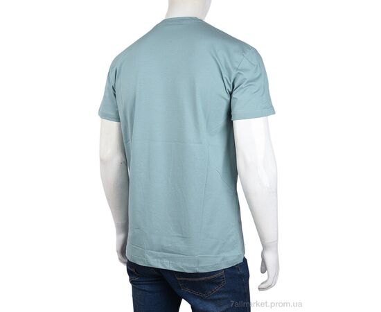 Фотография Футболка мужская Лето 3707-112-5 green (4 шт. р.сетка M-2XL) "Мир" недорого оптом от прямого поставщика, изображение 2