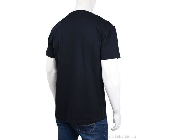 Фотография Футболка мужская Лето 3707-113-2 navy (4 шт. р.сетка M-2XL) "Мир" недорого оптом от прямого поставщика, изображение 2