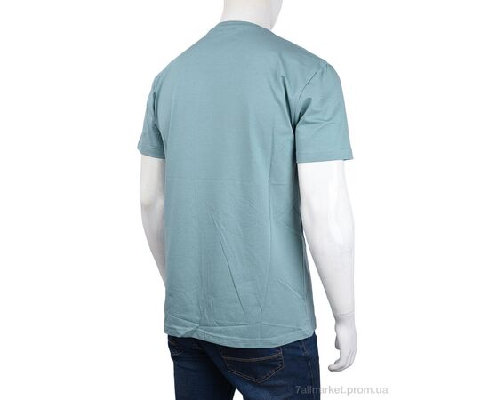 Фотография Футболка мужская Лето 3707-110-5 green (4 шт. р.сетка M-2XL) "Мир" недорого оптом от прямого поставщика, изображение 2