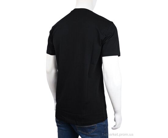 Фотография Футболка мужская Лето 3707-0095-1 black (4 шт. р.сетка M-2XL) "Мир" недорого оптом от прямого поставщика, изображение 2