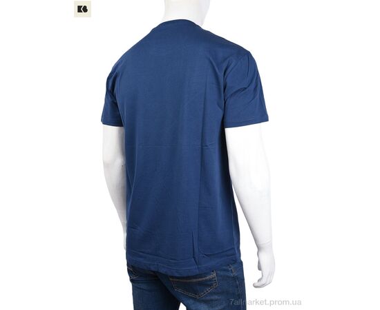 Футболка чоловіча Літо 3707-113-3 blue (4 шт. р.сіткаM-2XL) "BIG" недорого оптом від прямого постачальника, зображення 2
