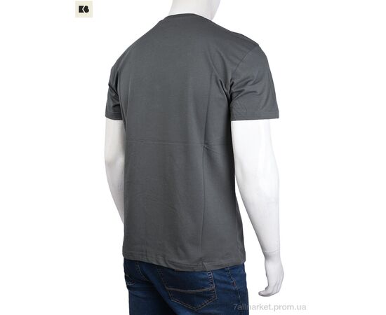 Футболка чоловіча Літо 3707-0057-3 khaki (4 шт. р.сіткаM-2XL) "BIG" недорого оптом від прямого постачальника, зображення 2