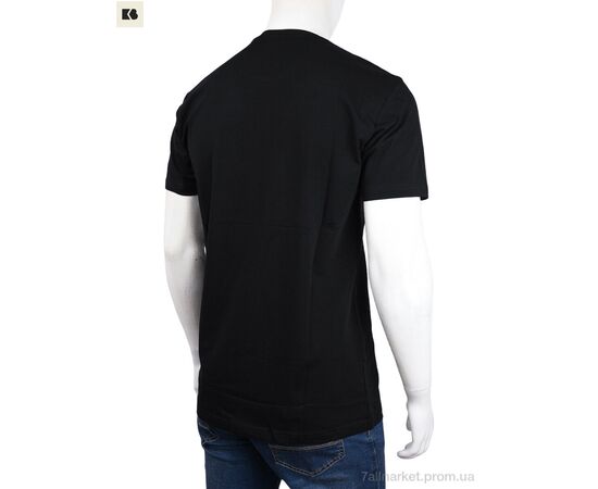 Футболка чоловіча Літо 3707-0095-1 black (4 шт. р.сіткаM-2XL) "BIG" недорого оптом від прямого постачальника, зображення 2