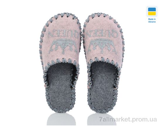 Фотография Тапки женские для дома Весна/осень 207W пудра (9 пар р.36-41) "Active" недорого оптом от прямого поставщика, изображение 2