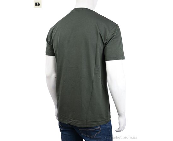 Футболка чоловіча Літо 3707-125 green (4 шт. р.сіткаM-2XL) "BIG" недорого оптом від прямого постачальника, зображення 2